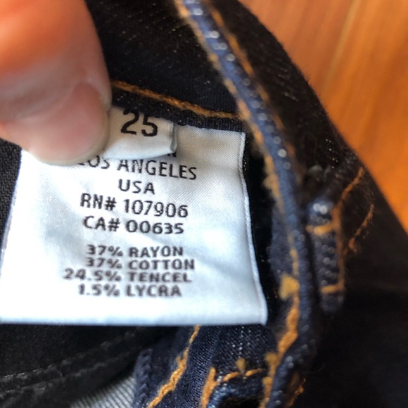 Hudson Jean - denim skinny jeans. - Picture 3 of 8